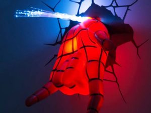 3D Spider-Man Hand Night Light | Million Dollar Gift Ideas