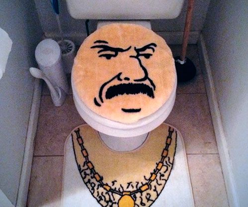 ATHF Carl Toilet Cover