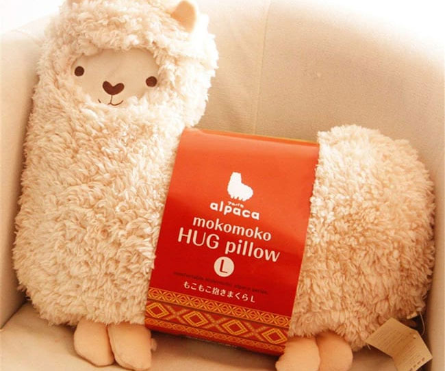 Alpaca Hug Pillow