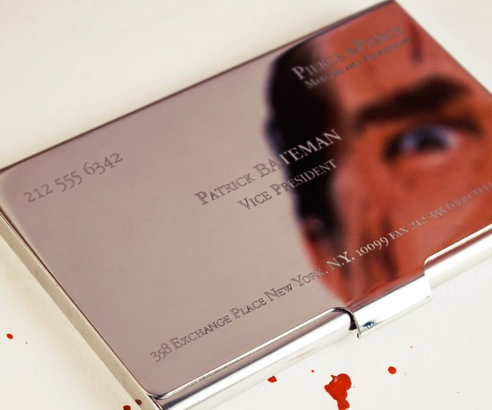 American Psycho Business Card Case