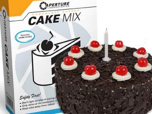 Aperture Laboratories Cake Mix | Million Dollar Gift Ideas