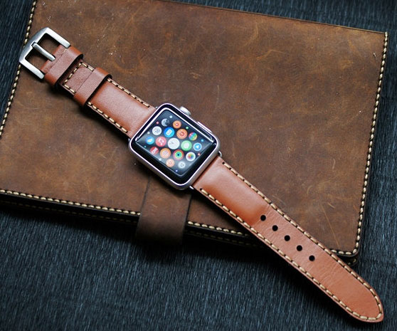 Apple Watch Vintage Leather Strap 2