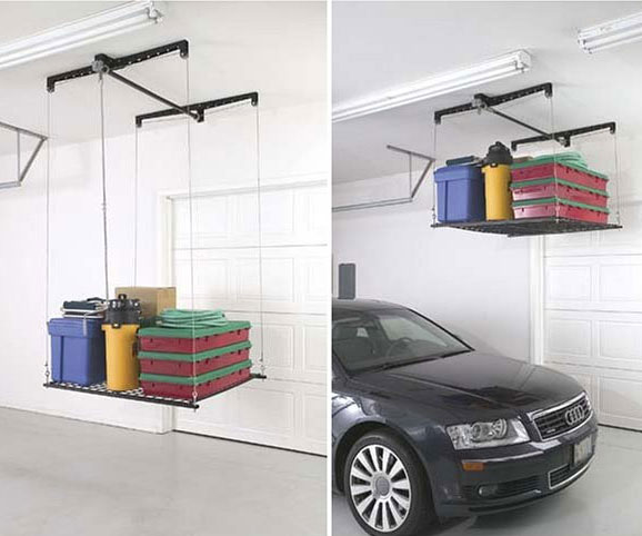 Cable Lifted Storage Rack