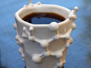 Caffeine Molecule Coffee Mug | Million Dollar Gift Ideas
