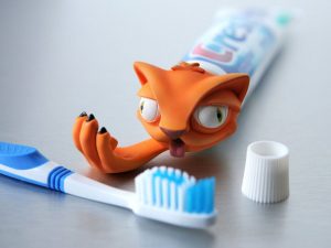 Cat Puke Toothpaste Dispenser 1