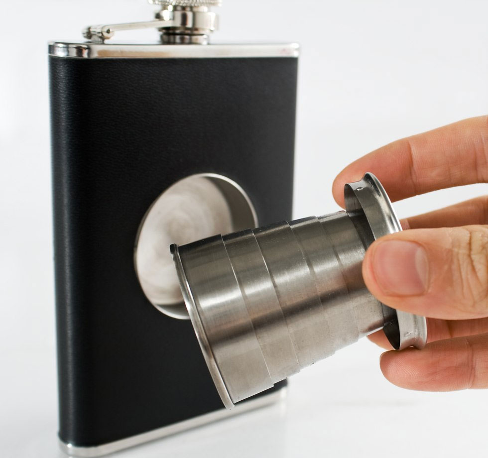 Collapsible Shot Flask 1