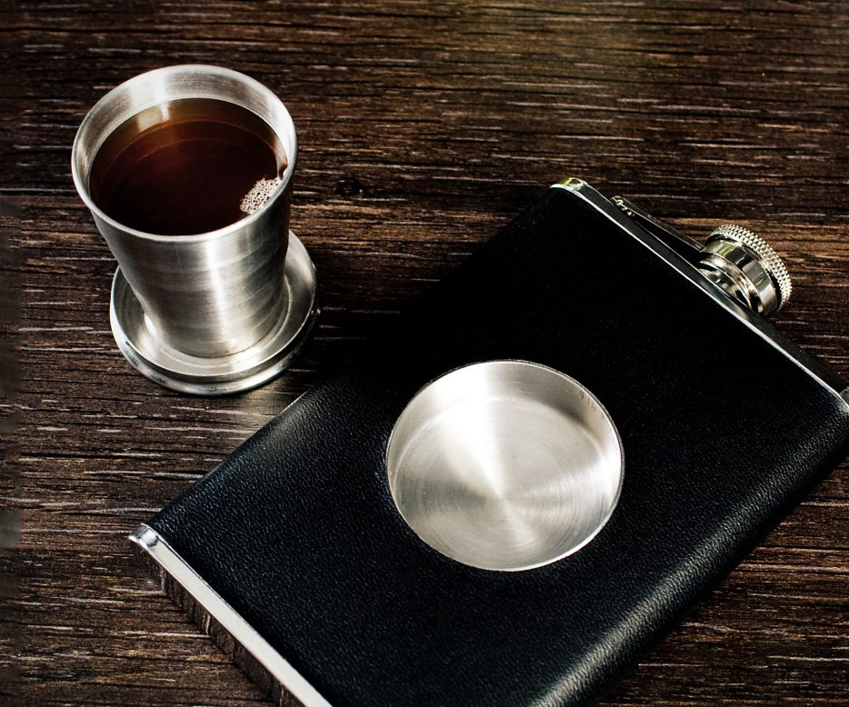 Collapsible Shot Flask
