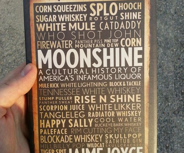 Cultural History Of Moonshine Book