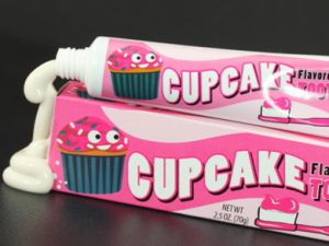 Cupcake Flavored Toothpaste | Million Dollar Gift Ideas