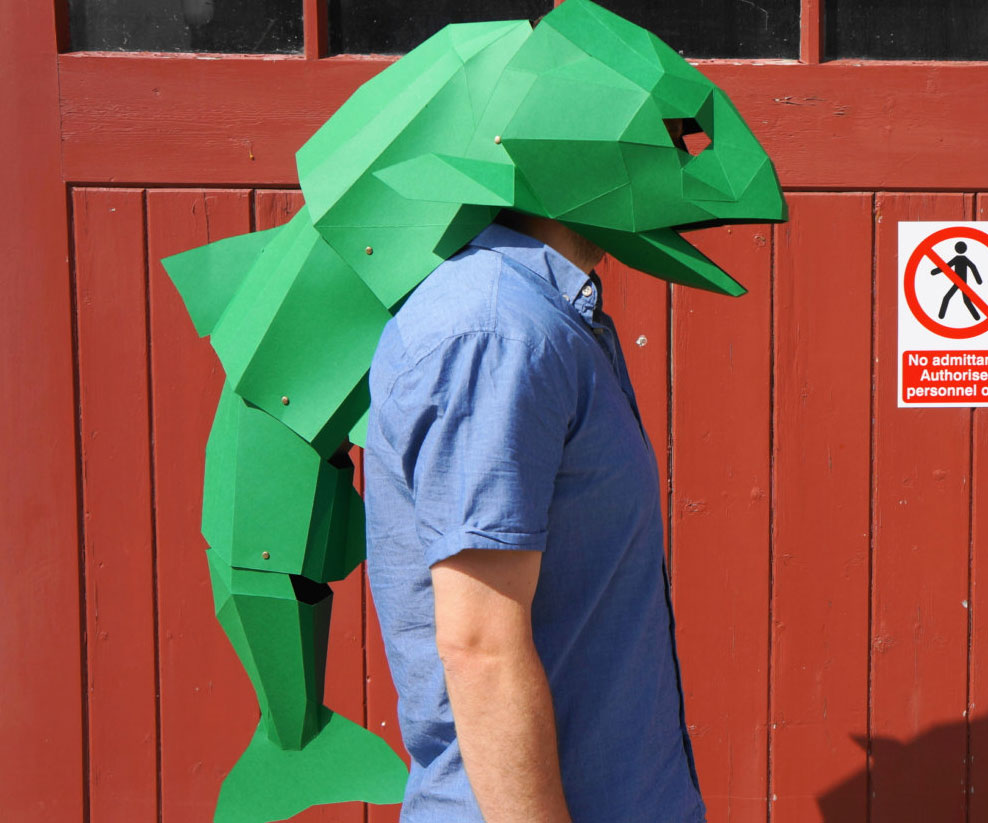 DIY 3D Fish Mask