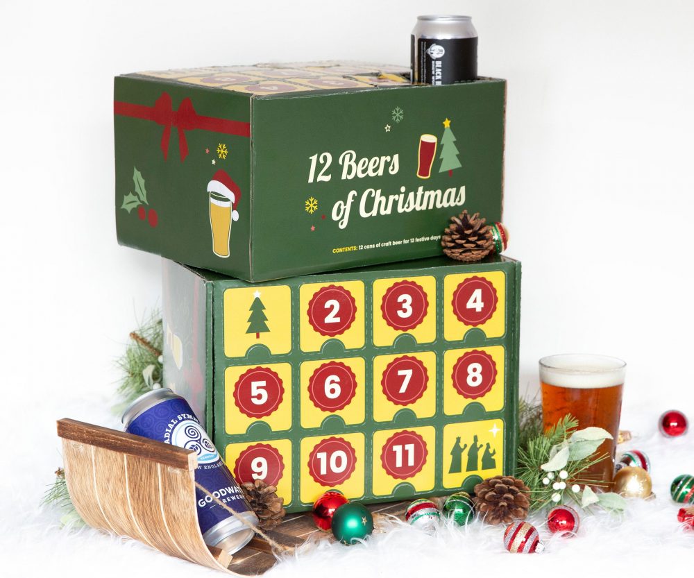 DIY Christmas Beer Advent Calendar