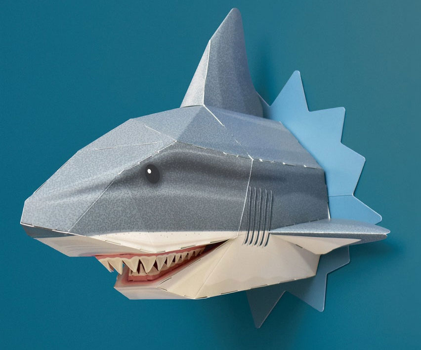 DIY Wall-Mounted Shark