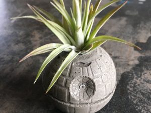 Death Star Concrete Planter | Million Dollar Gift Ideas