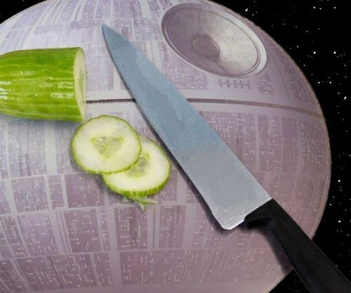 Death Star Cutting Board