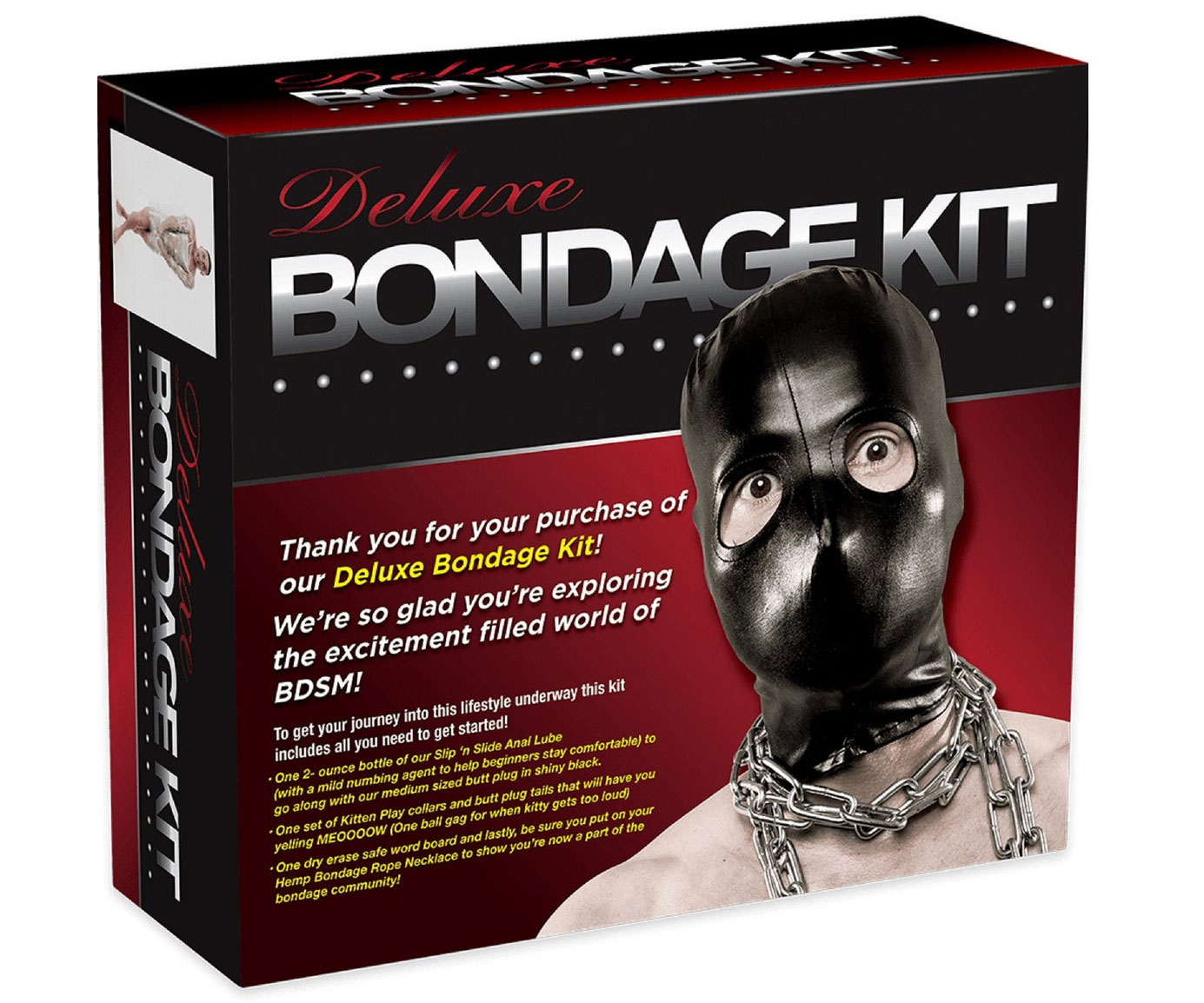 Deluxe Bondage Kit Prank Box