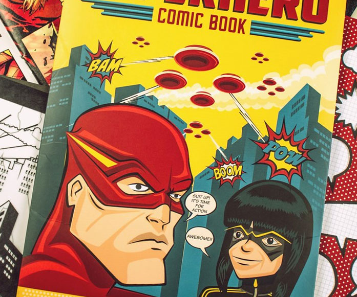 Design Your Own Superhero Comic Book