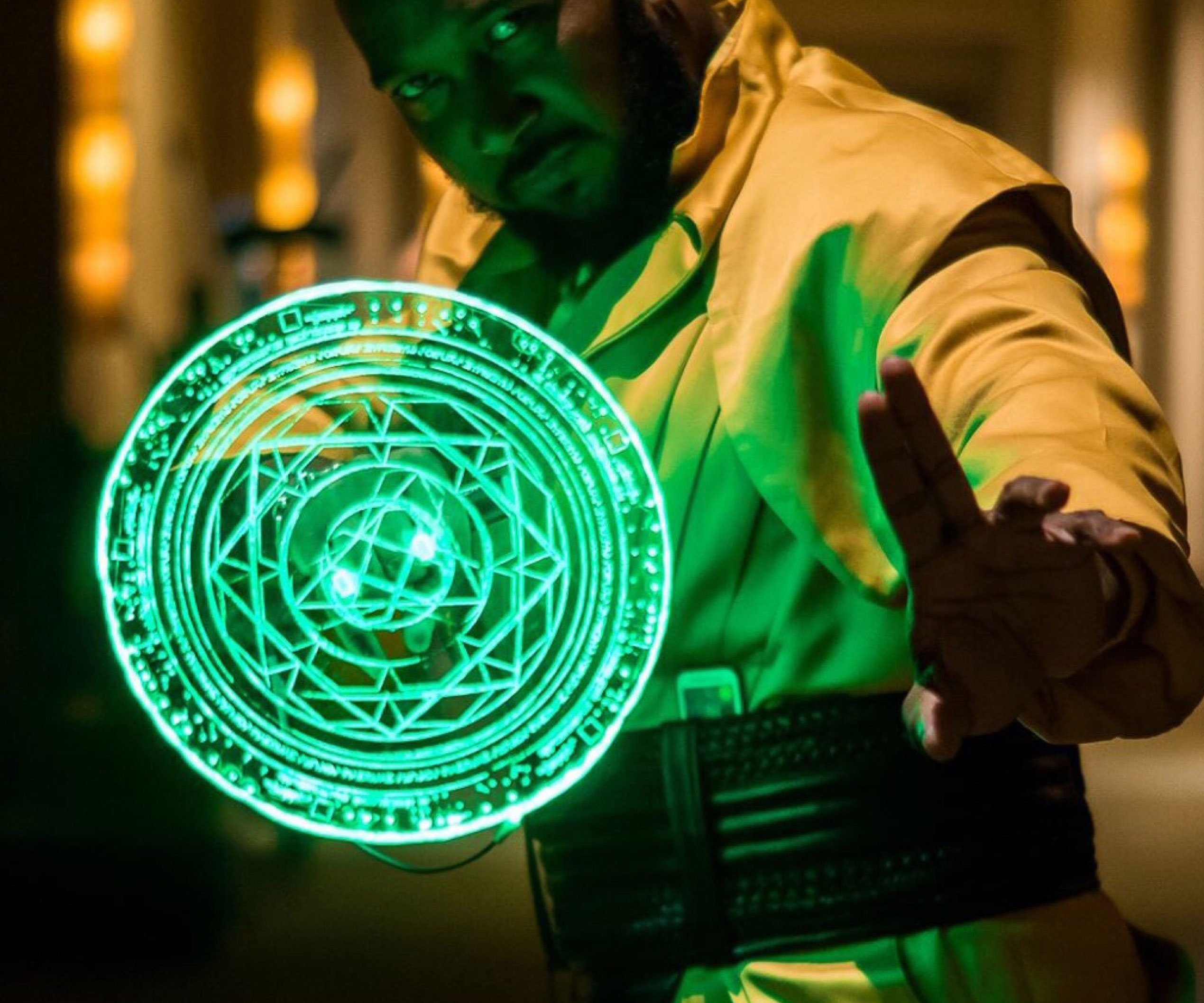 Doctor Strange Light Up LED Spell Disc