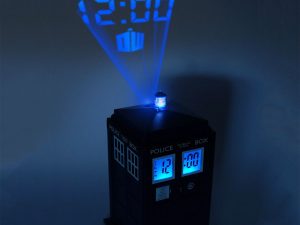 Doctor Who Tardis Projector Clock 1