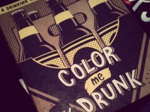 Drinking And Drawing Coloring Book 1