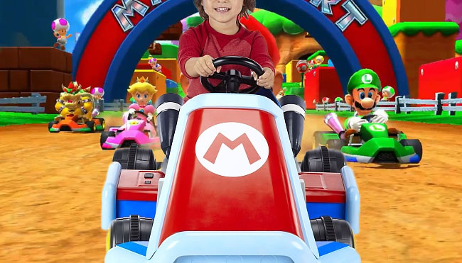Driveable Super Mario Kart 1