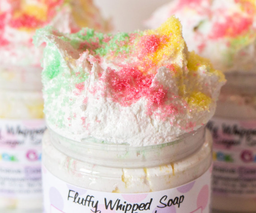 Fluffy Whipped Soap Sugar Scrub