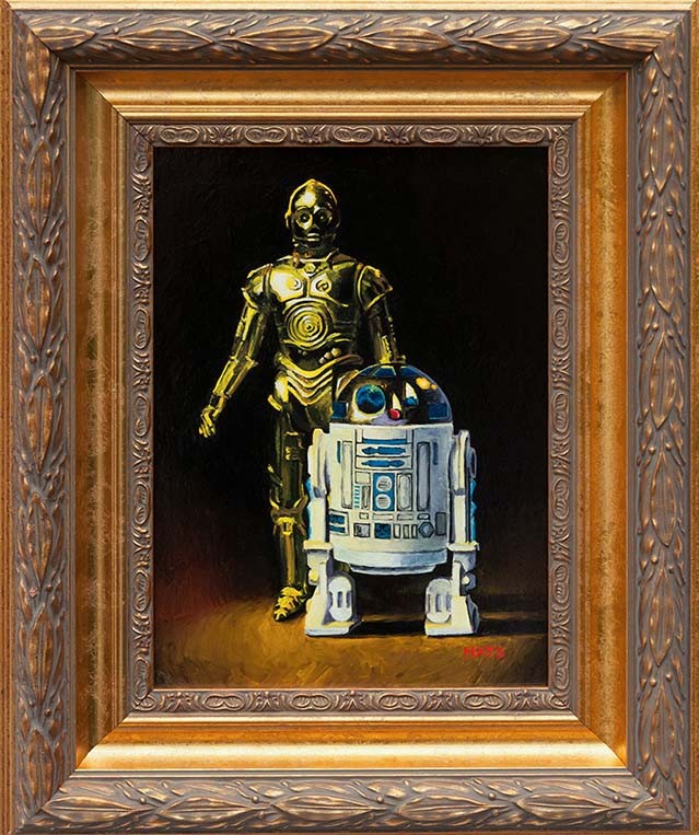 Framed Star Wars Paintings 1