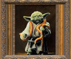 Framed Star Wars Paintings