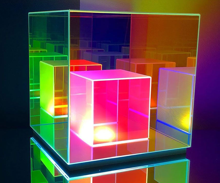 Freshnel Major Infinity Glass Cube 1