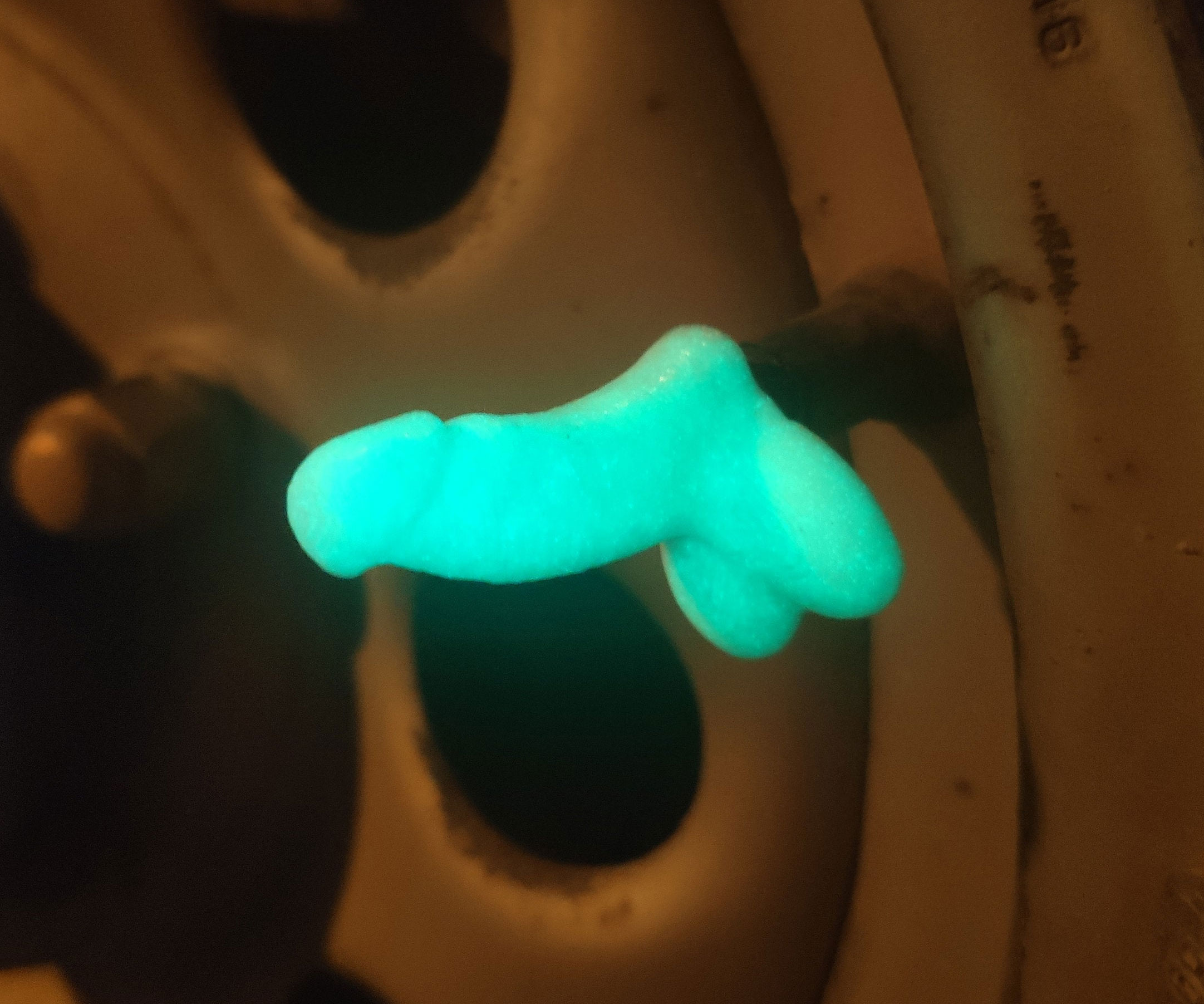 Glow In The Dark Penis Tire Valve