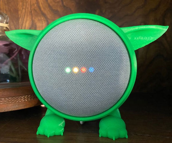 Google Home Mini Baby Yoda Stand