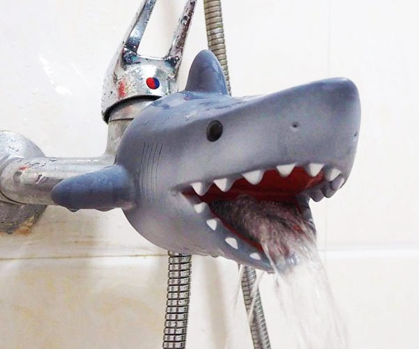 Great White Shark Faucet Cover