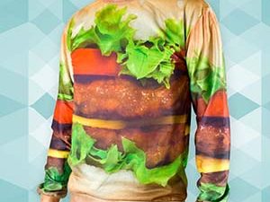Hamburger Sweater | Million Dollar Gift Ideas
