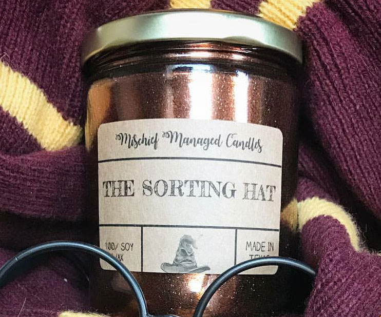 Harry Potter Sorting Hat Candle
