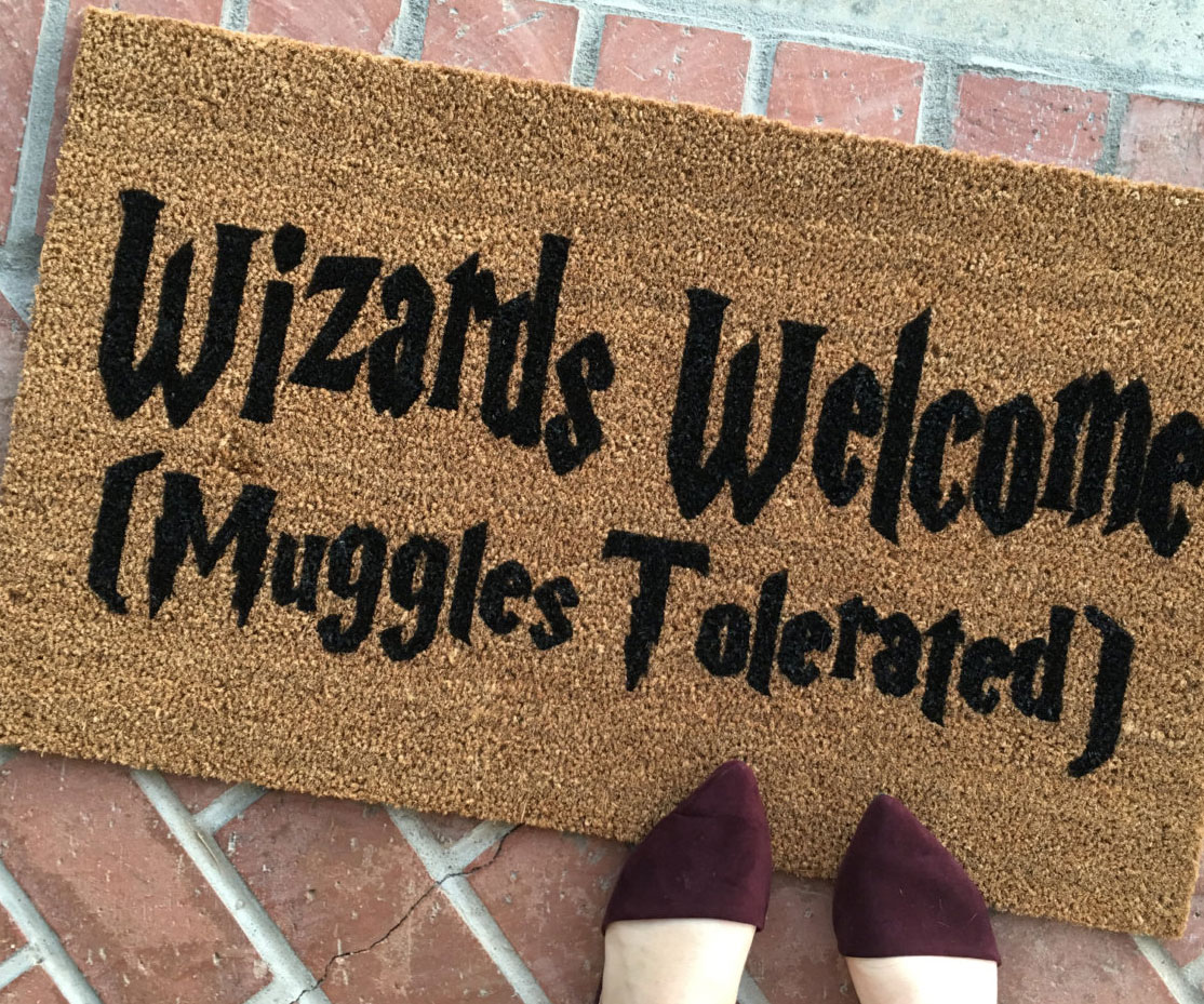 Harry Potter Wizards Welcome Doormat
