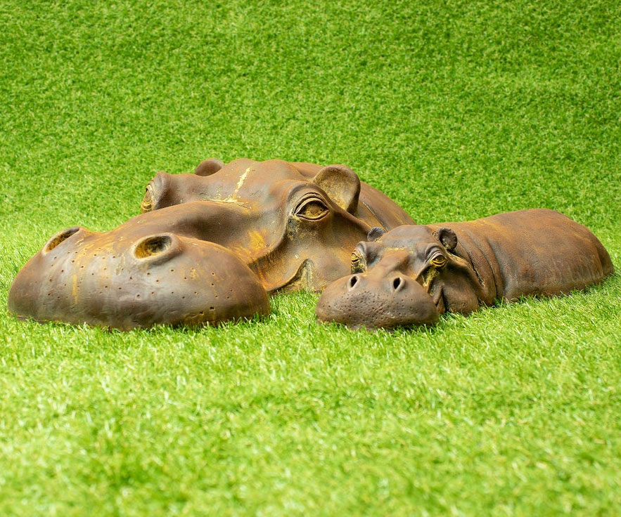 Hippo Lawn Ornaments