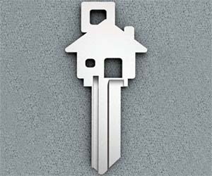 House Shaped House Key