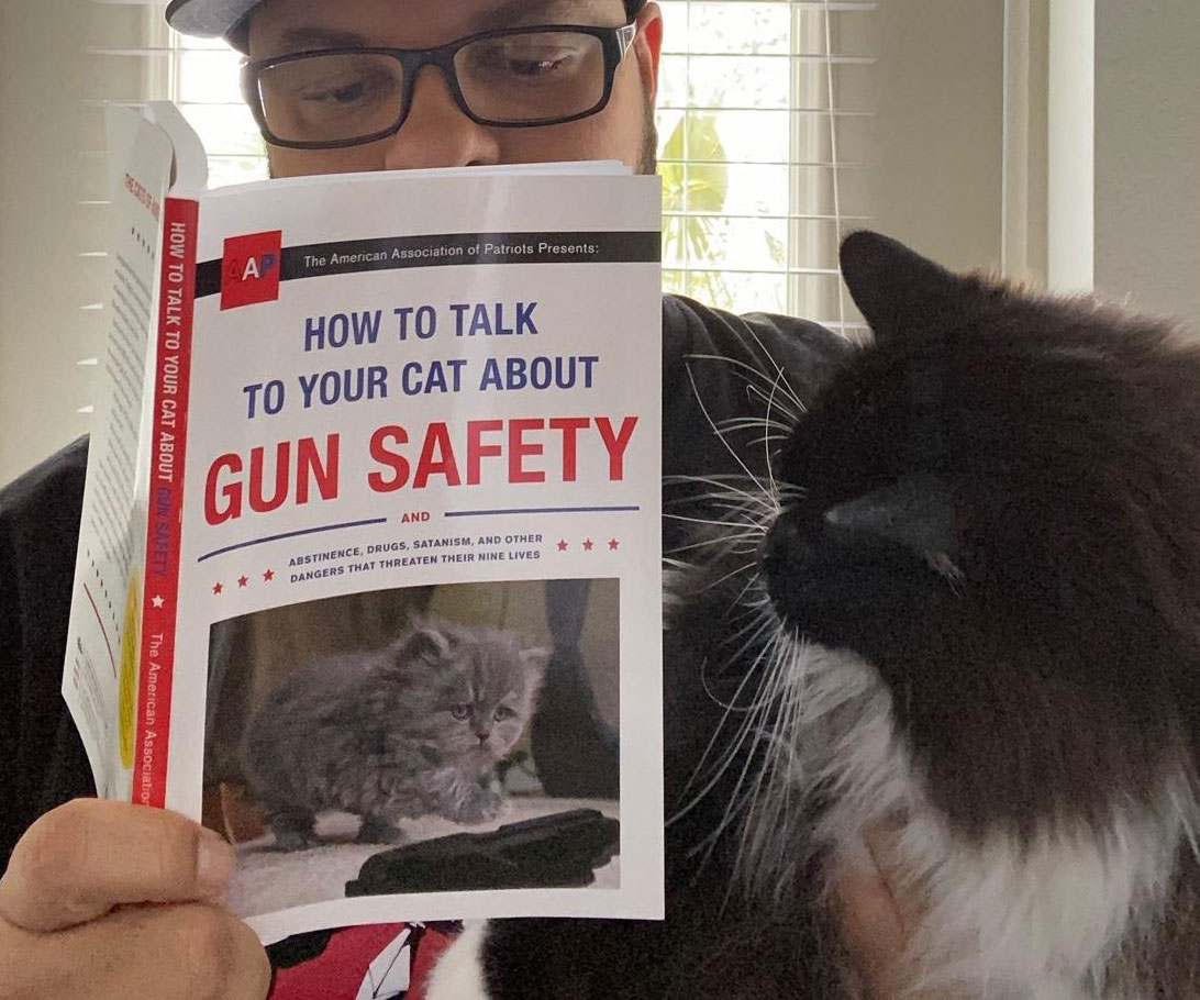 How To Talk To Your Cat About Gun Safety 2