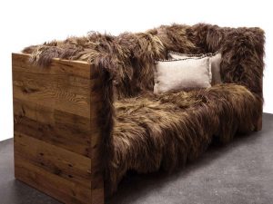 Icelandic Wool Chewbacca Sofa 1