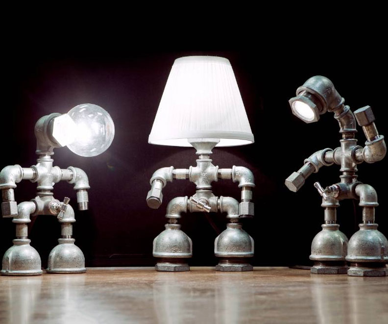 Industrial Pipe Lamps