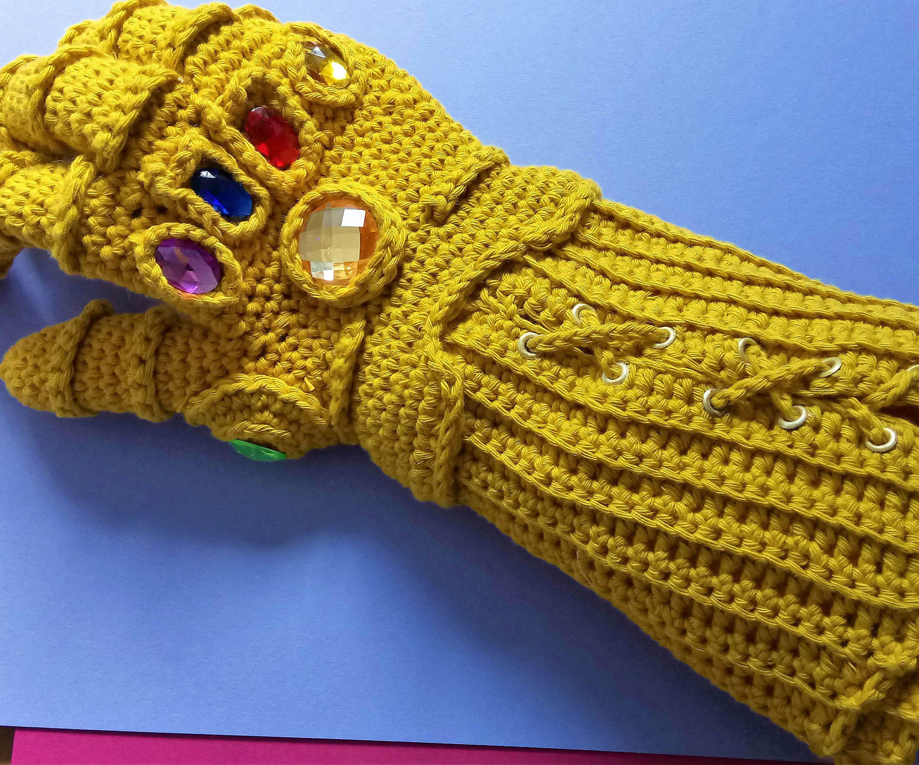 Infinity Gauntlet Diy Crochet 1