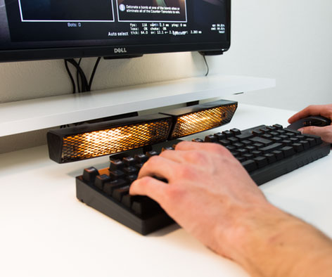 Infrared Keyboard Hand Warmer