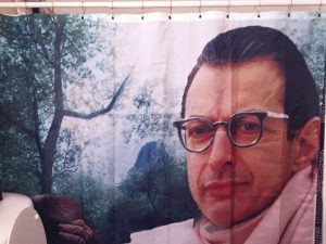 Jeff Goldblum Shower Curtain | Million Dollar Gift Ideas