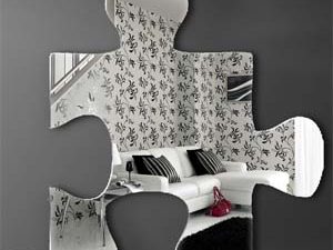 Jigsaw Piece Mirror | Million Dollar Gift Ideas