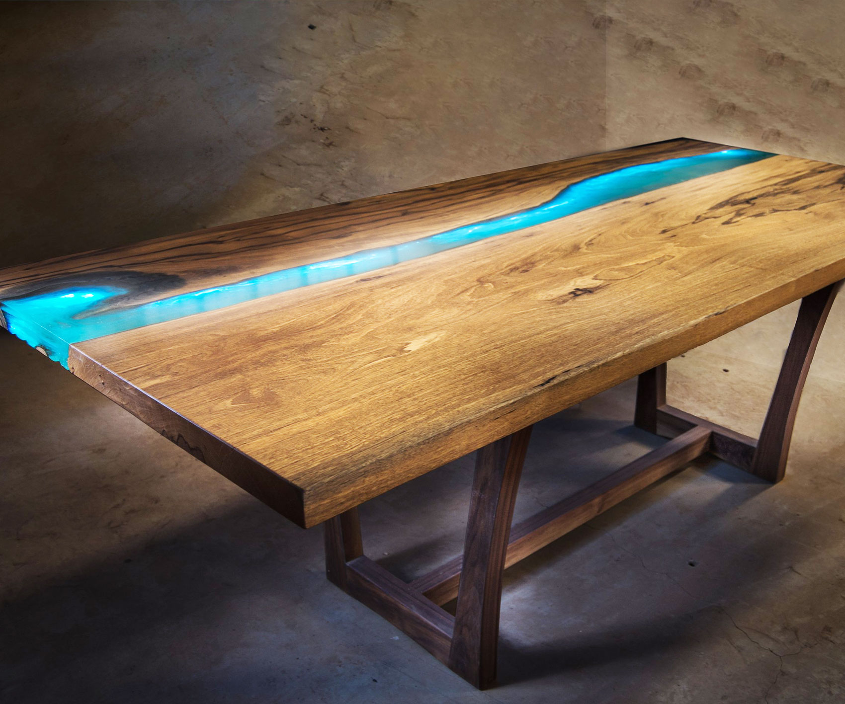 LED Light River Table