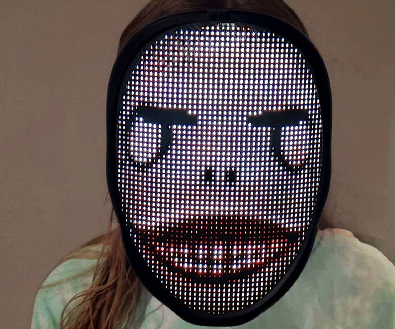 Led Programmable Face Mask 1