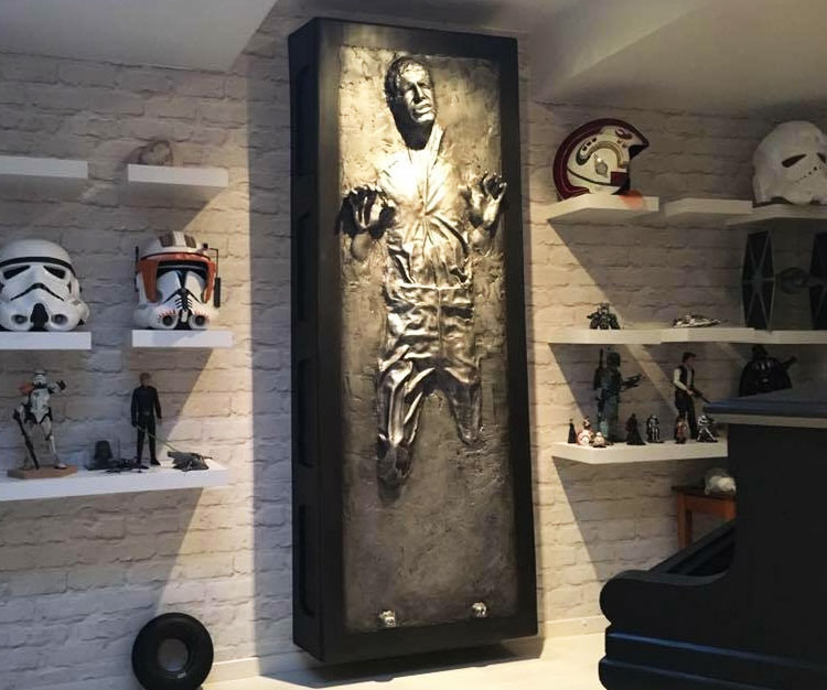 Life Size Han Solo Trapped In Carbonite 2