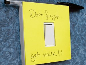 Light Switch Sticky Notes | Million Dollar Gift Ideas