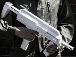 Paper Submachine Gun | Million Dollar Gift Ideas
