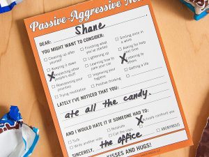 Passive Aggressive Notes | Million Dollar Gift Ideas