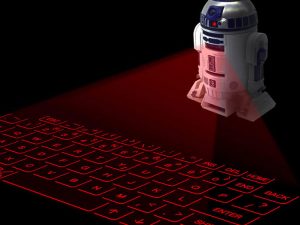 R2-D2 Keyboard Projector | Million Dollar Gift Ideas